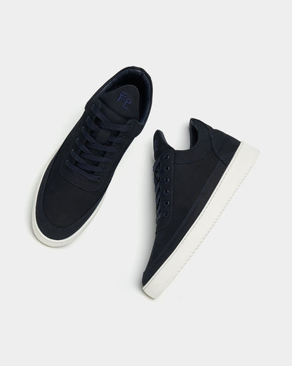 Low Top Ripple Nubuck Navy