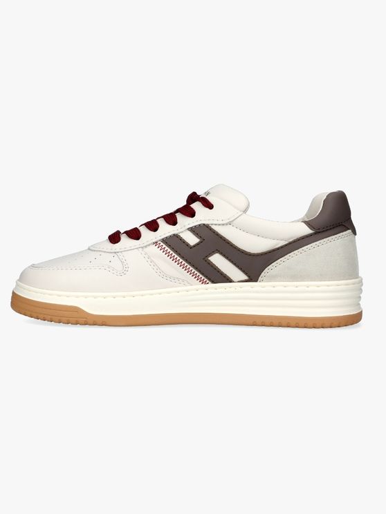 Hogan Sneakers Beige Allacciato