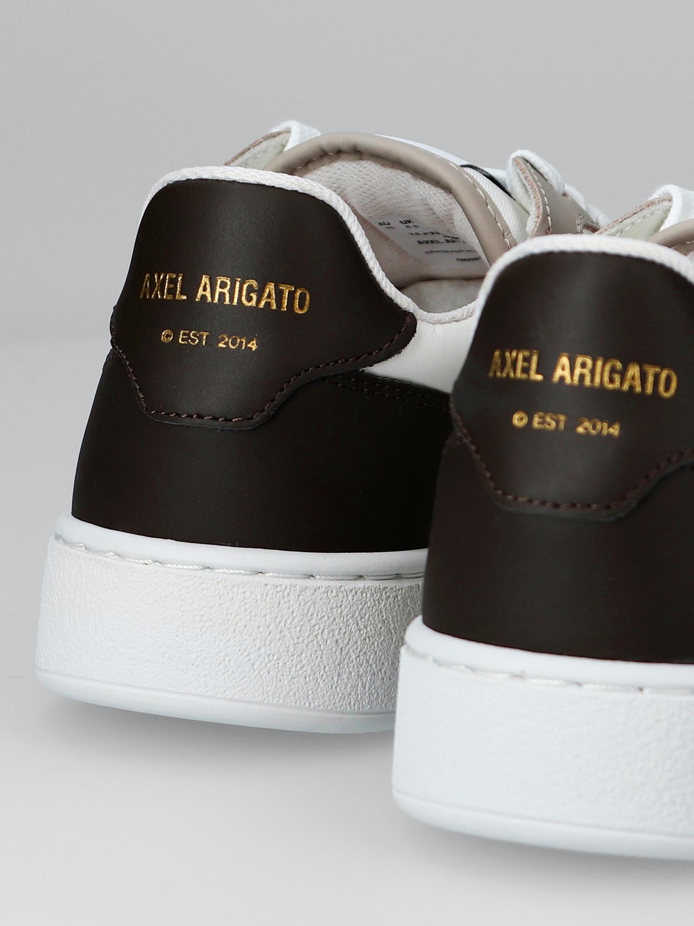 Axel Arigato Sneakers Wit/Bruin Dice Lo