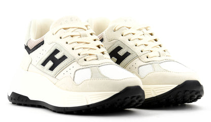 HOGAN H6690 SNEAKER WHITE BLACK