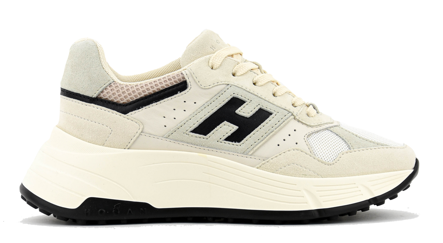 HOGAN H6690 SNEAKER WHITE BLACK