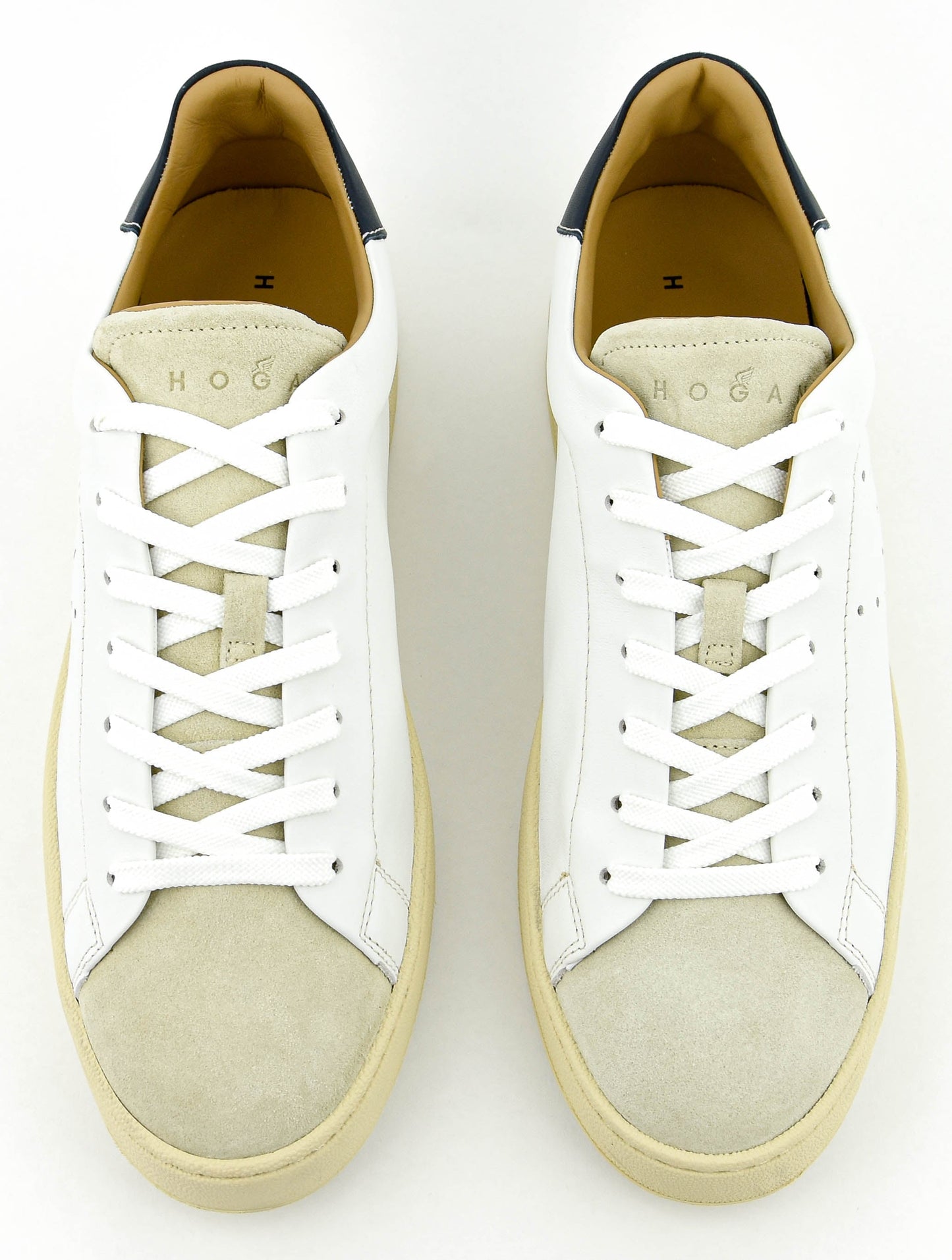 HOGAN H672 SNEAKER WHITE BEIGE