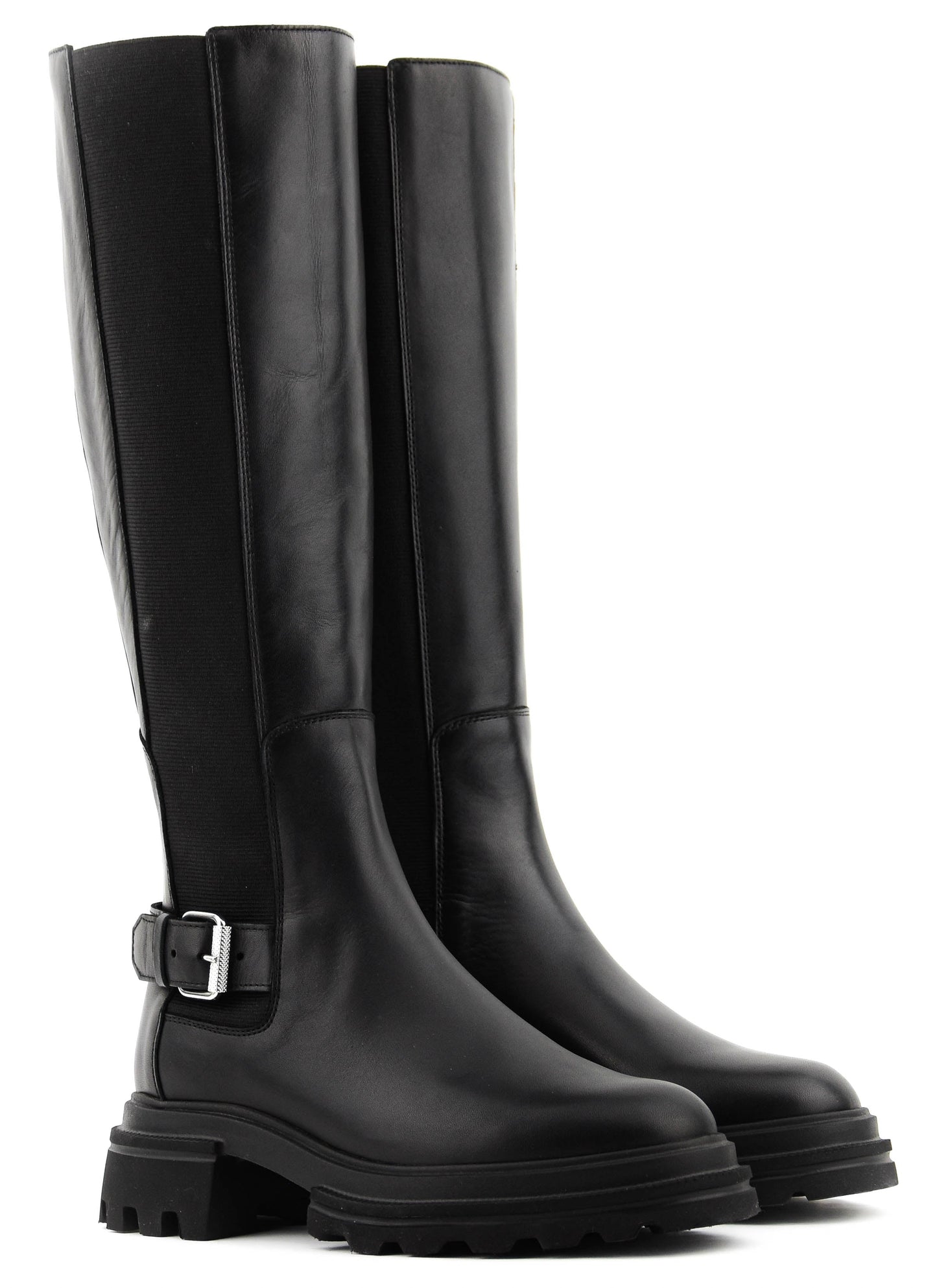 HOGAN H674 10 STOREY BOOT BLACK