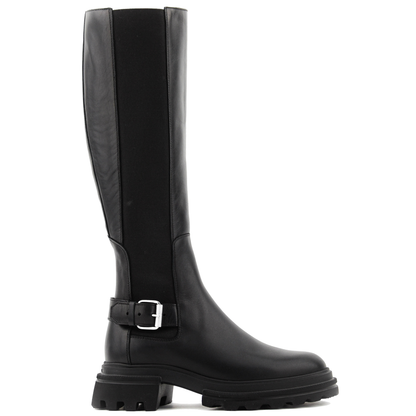 HOGAN H674 10 STOREY BOOT BLACK