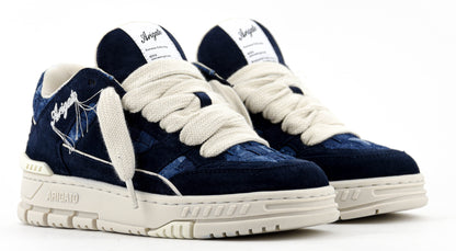 AXEL ARIGATO AREA LO DARK BLUE WOVEN