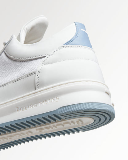 Low Top Tech Crumbs White / Light Blue