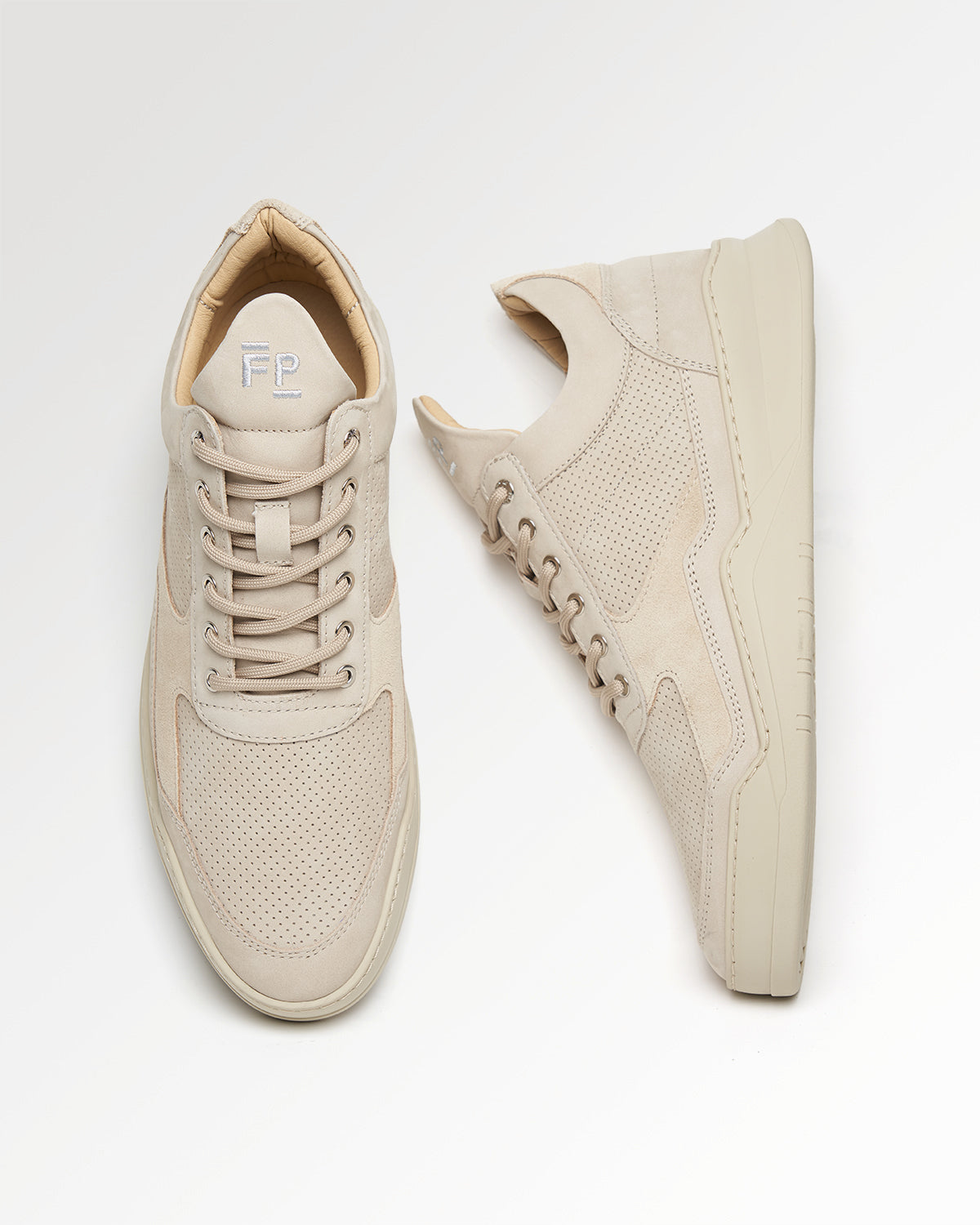 Low Top Ghost Panel All Beige