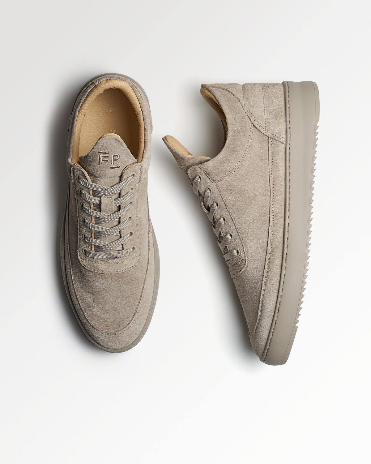 Low Top Suede Tonal Earth