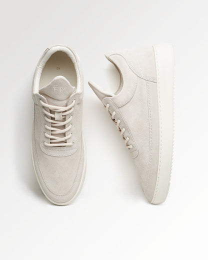 Low Top Suede Organic Off White