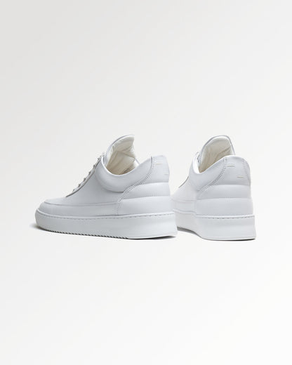 Low Top Ripple Nappa White