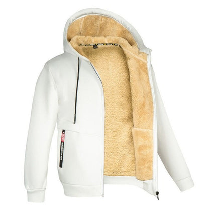 Oliver | Comfortabele sherpa fleece herenvest