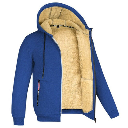 Oliver | Comfortabele sherpa fleece herenvest