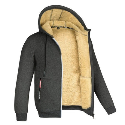 Oliver | Comfortabele sherpa fleece herenvest